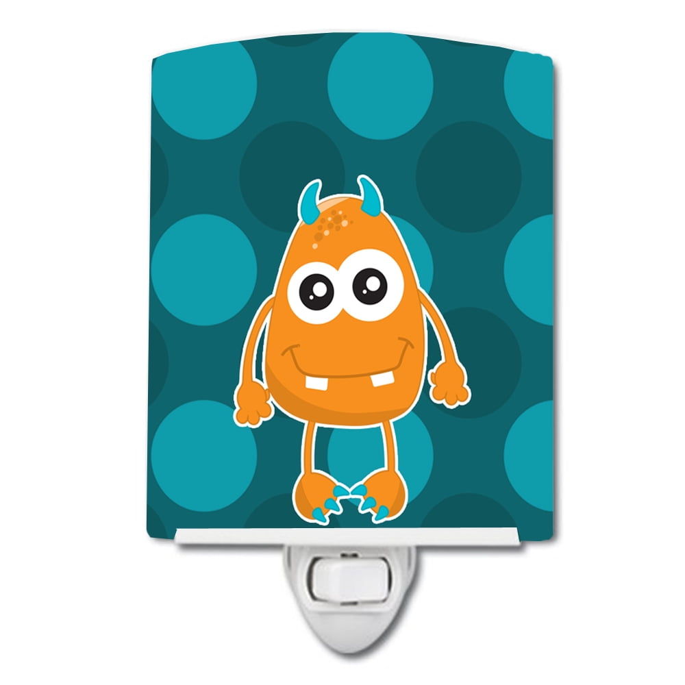 BB8848CNL Monster Orange Ceramic Night Light
