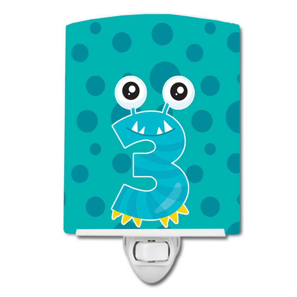 Monster Month 3 Ceramic Night Light