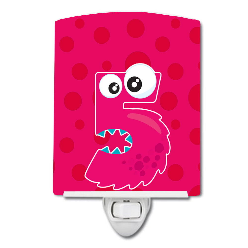 Monster Month 5 Ceramic Night Light
