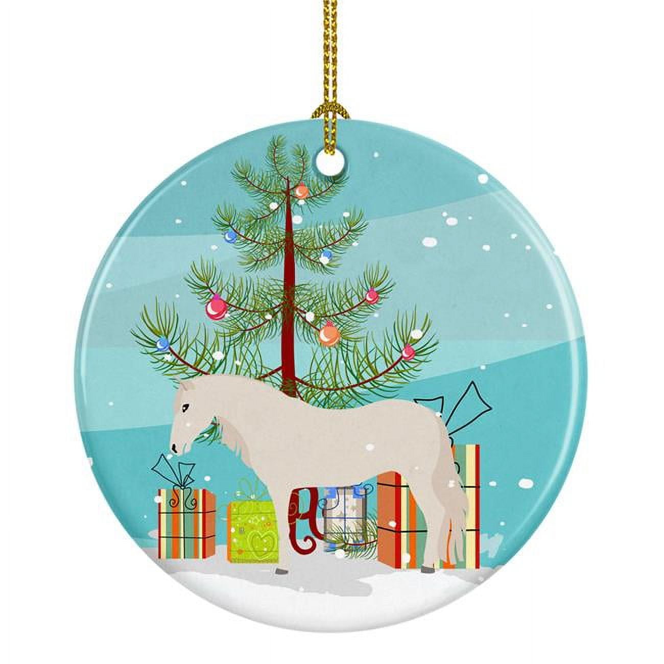 Paso Fino Horse Christmas Ceramic Ornament