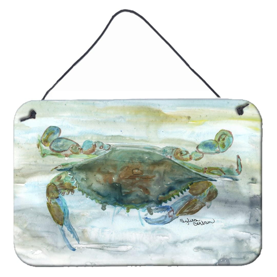Crab a leg up Watercolor Wall or Door Hanging Prints