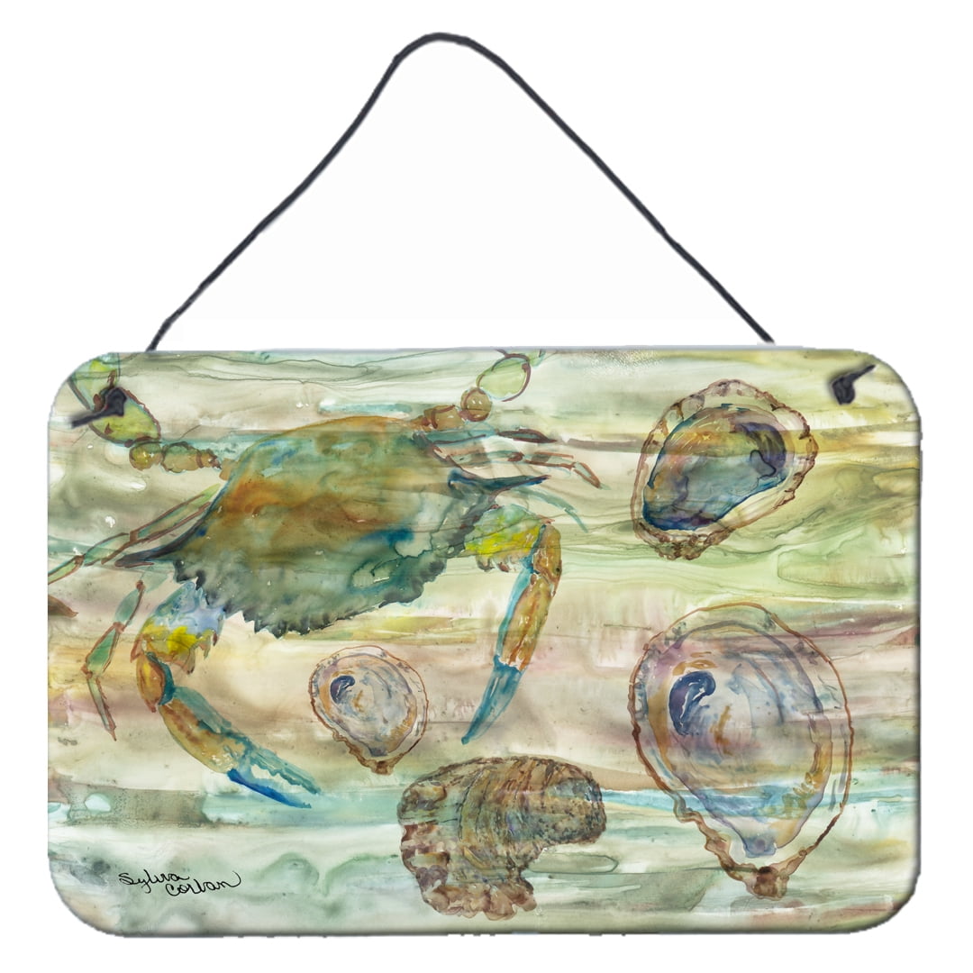 Crab, Shrimp & Oyster Sunset Wall or Door Hanging Prints