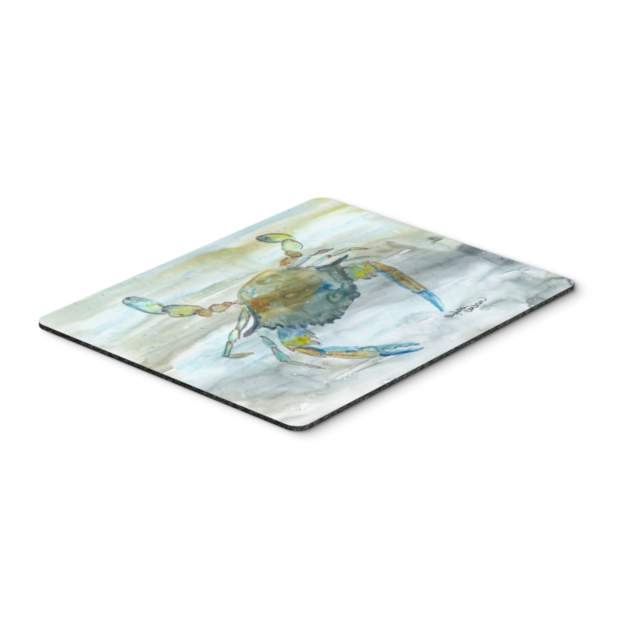 Blue Crab No.2 Watercolor Mouse Pad, Hot Pad or Trivet
