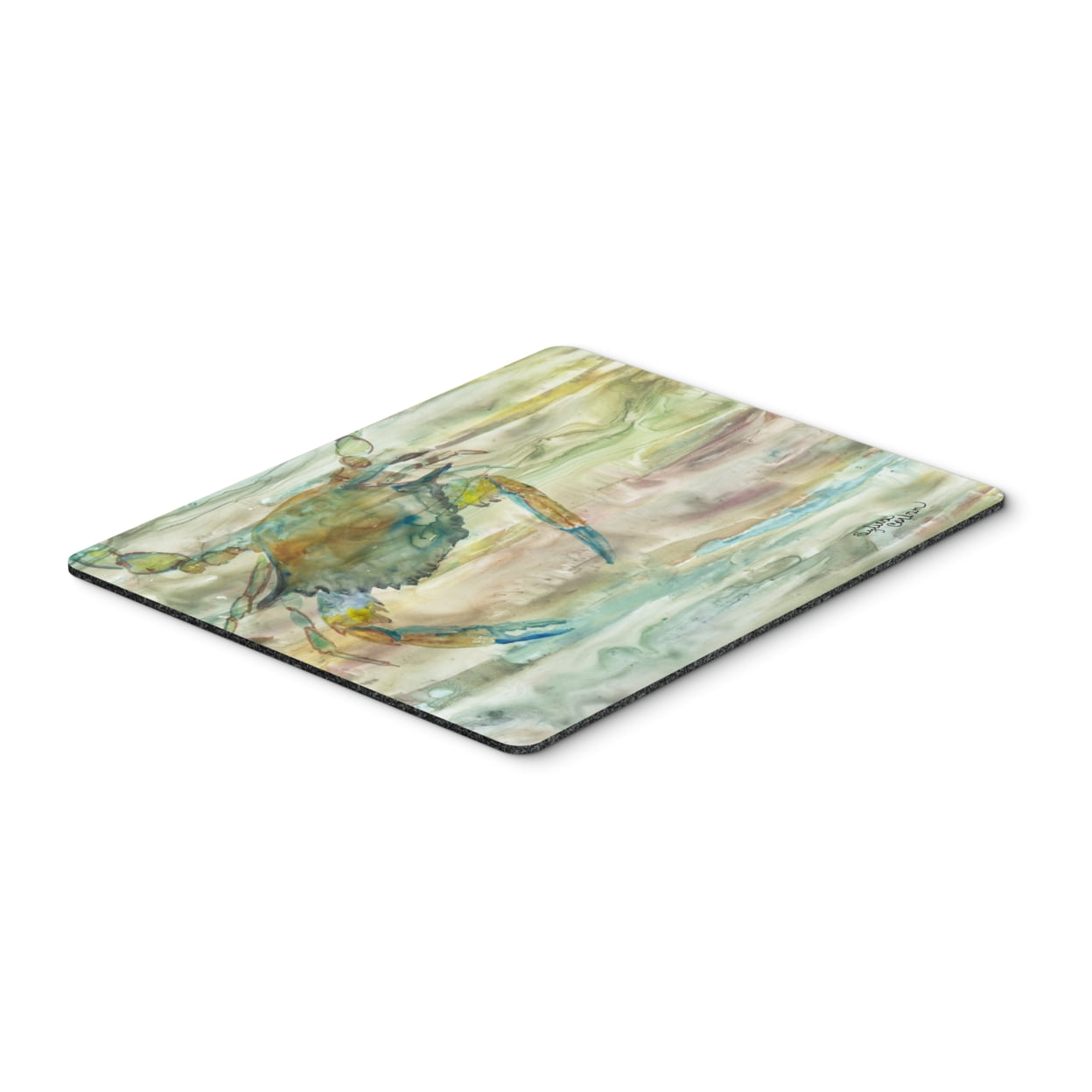 SC2013MP Blue Crab Sunset Mouse Pad, Hot Pad or Trivet