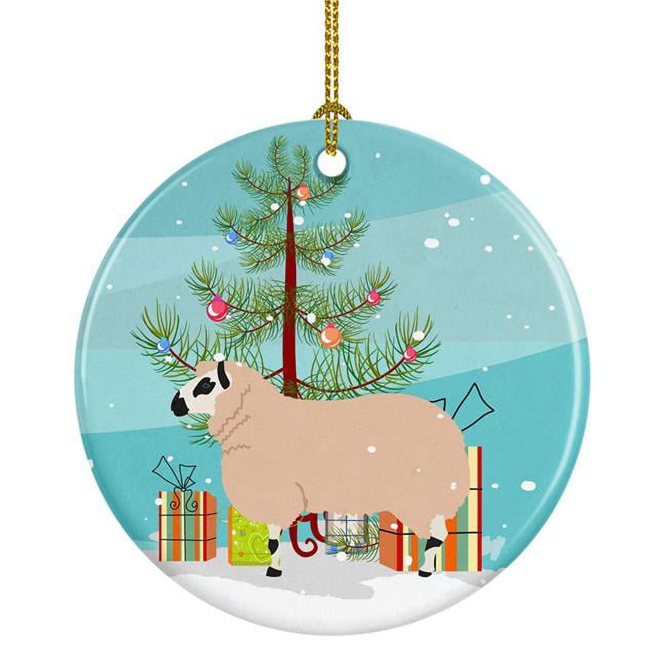 Kerry Hill Sheep Christmas Ceramic Ornament