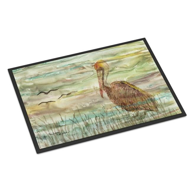 SC2011JMAT 24 x 36 in. Brown Pelican Sunset Indoor or Outdoor Mat