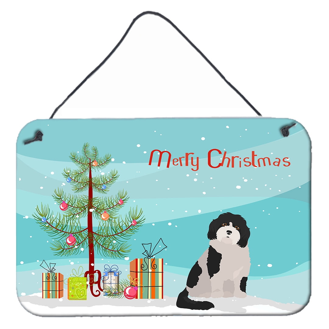 Cavachon No.3 Christmas Tree Wall or Door Hanging Prints