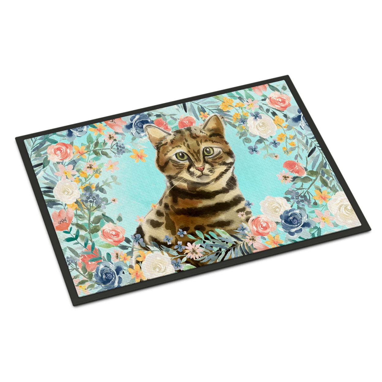 CK3389JMAT 24 x 36 in. Bengal Spring Flowers Indoor or Outdoor Mat