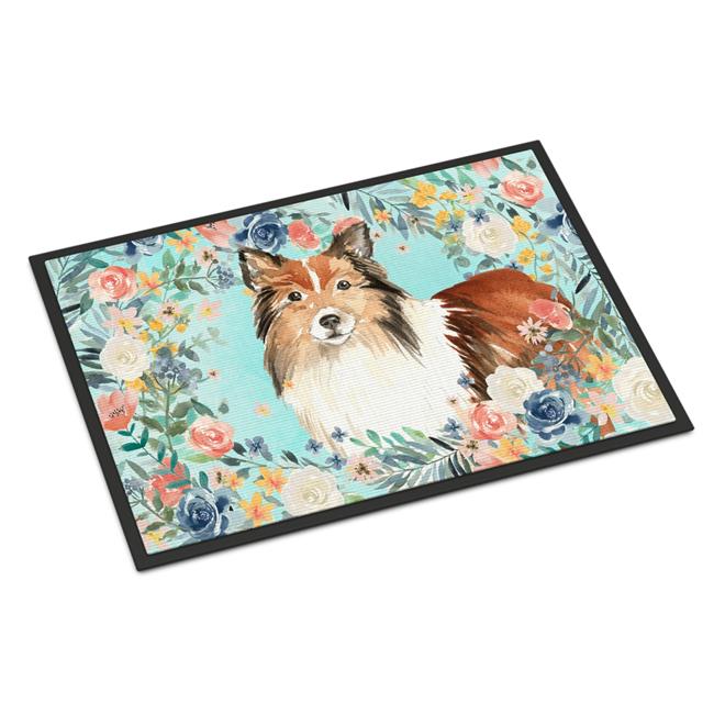 24 x 36 in. Sheltie Indoor or Outdoor Mat