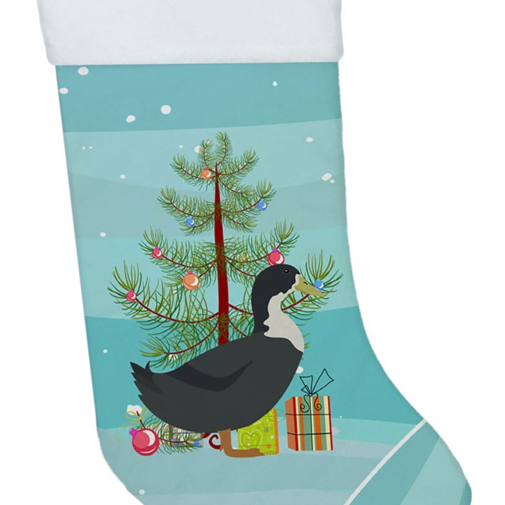 Blue Swedish Duck Christmas Christmas Stocking
