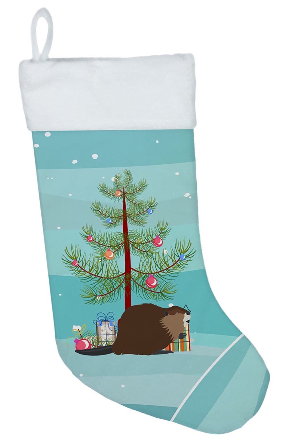 BB9240CS Eurasian Beaver Christmas Christmas Stocking