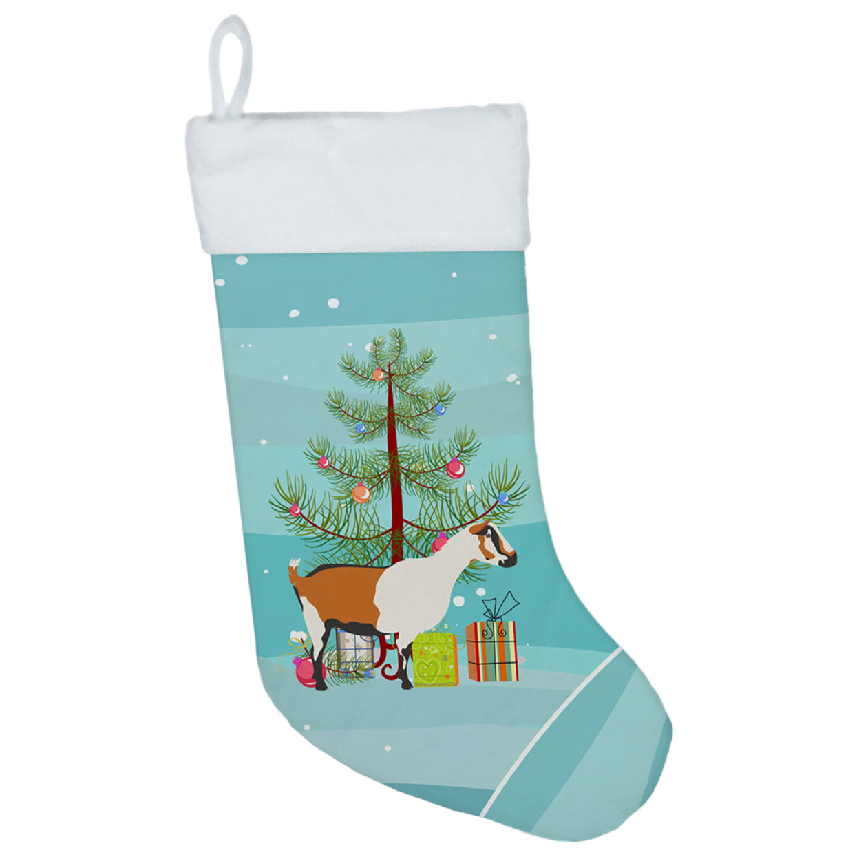 BB9247CS Alpine Goat Christmas Christmas Stocking