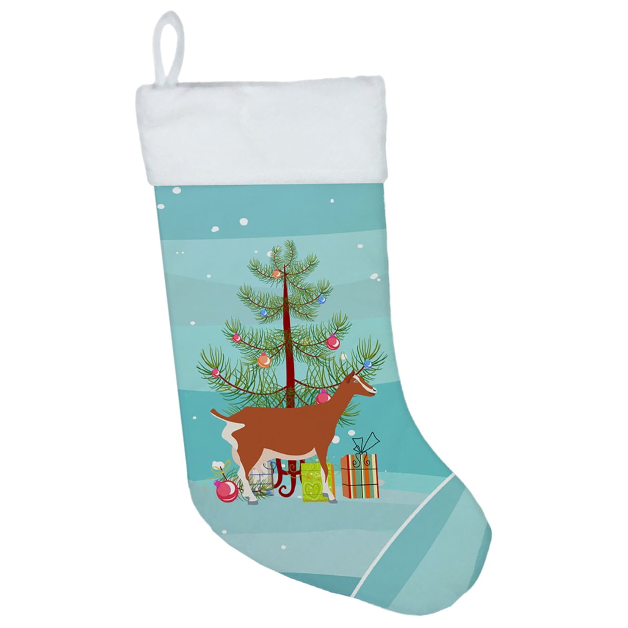 Toggenburger Goat Christmas Christmas Stocking