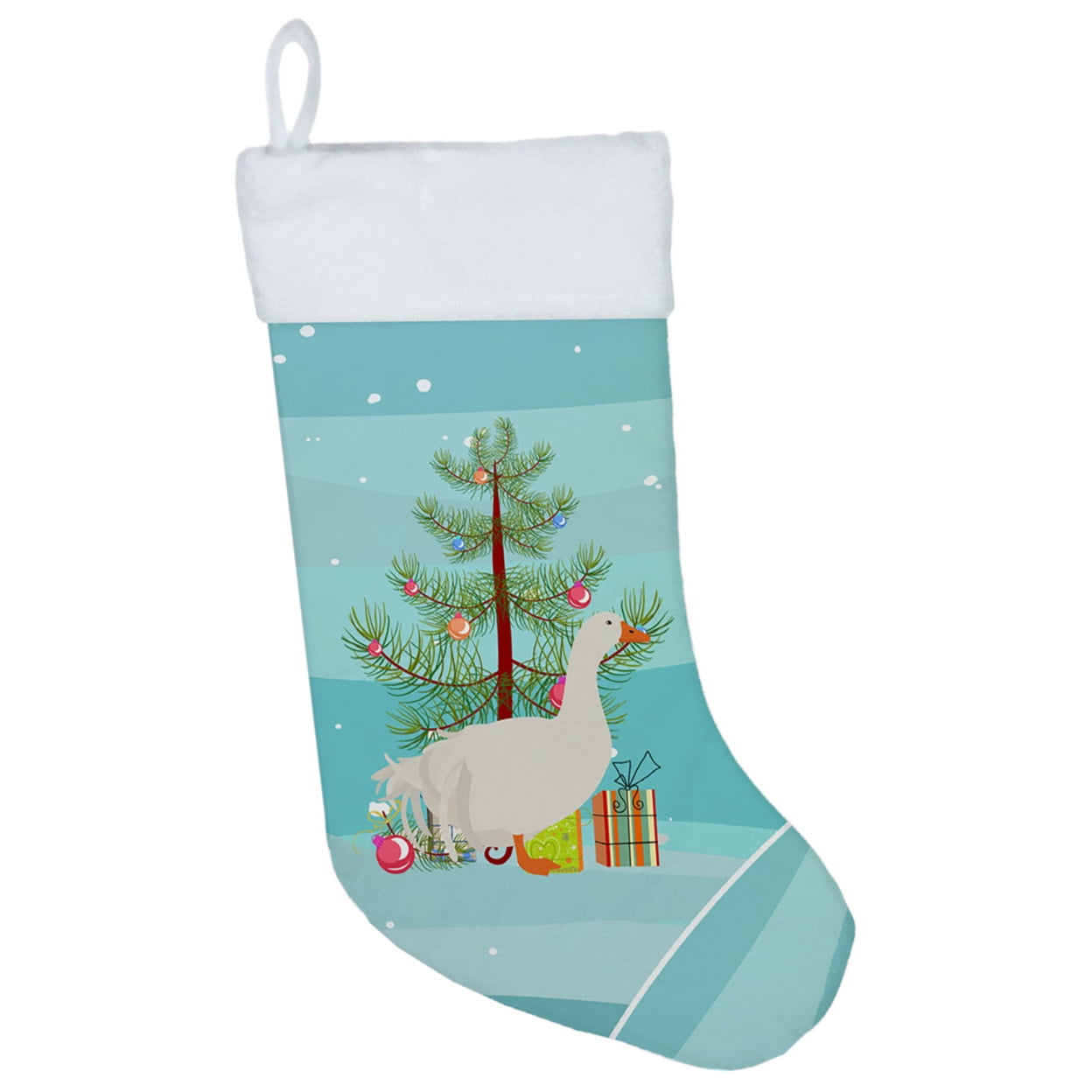 Sebastopol Goose Christmas Christmas Stocking