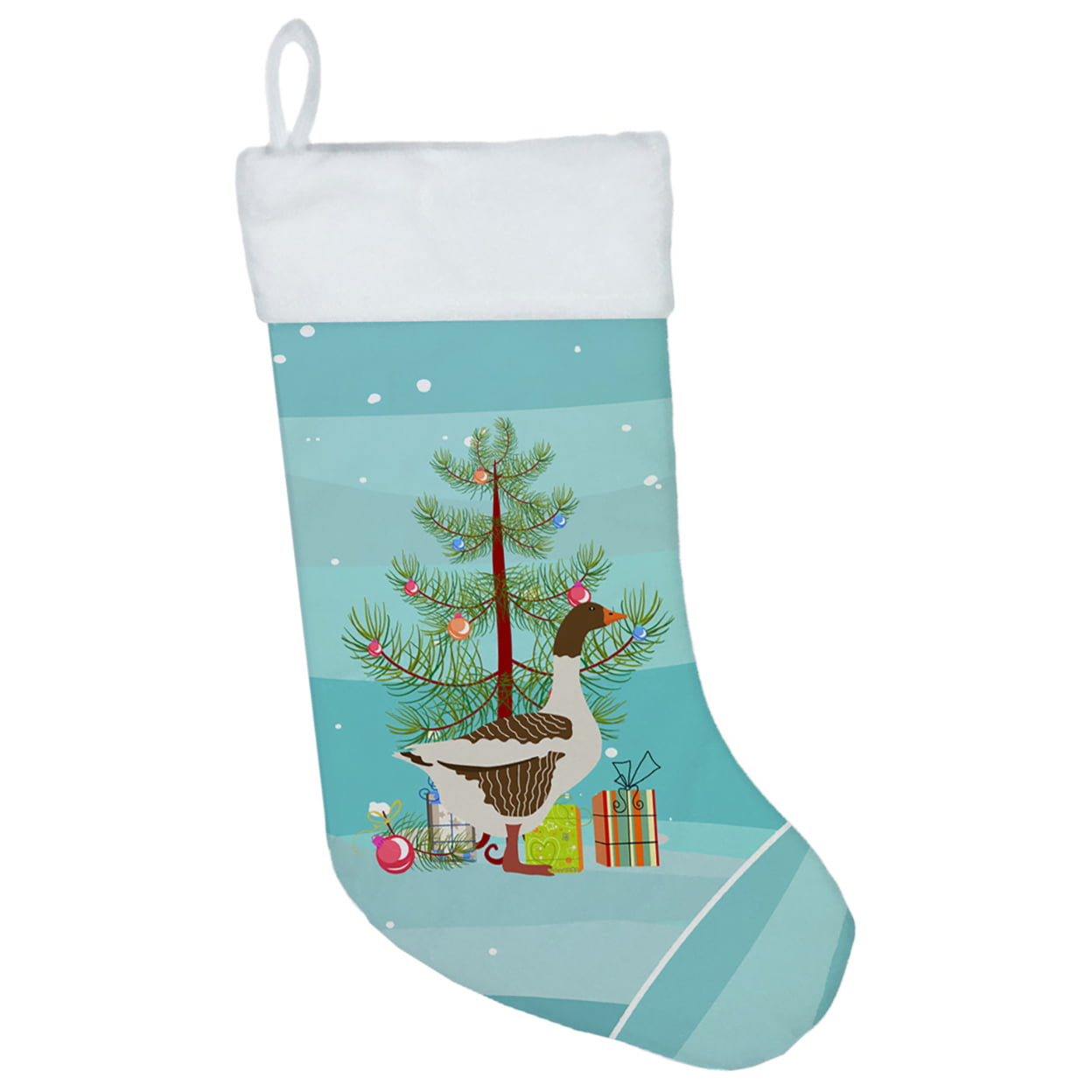 Pomeranian Rogener Goose Christmas Christmas Stocking