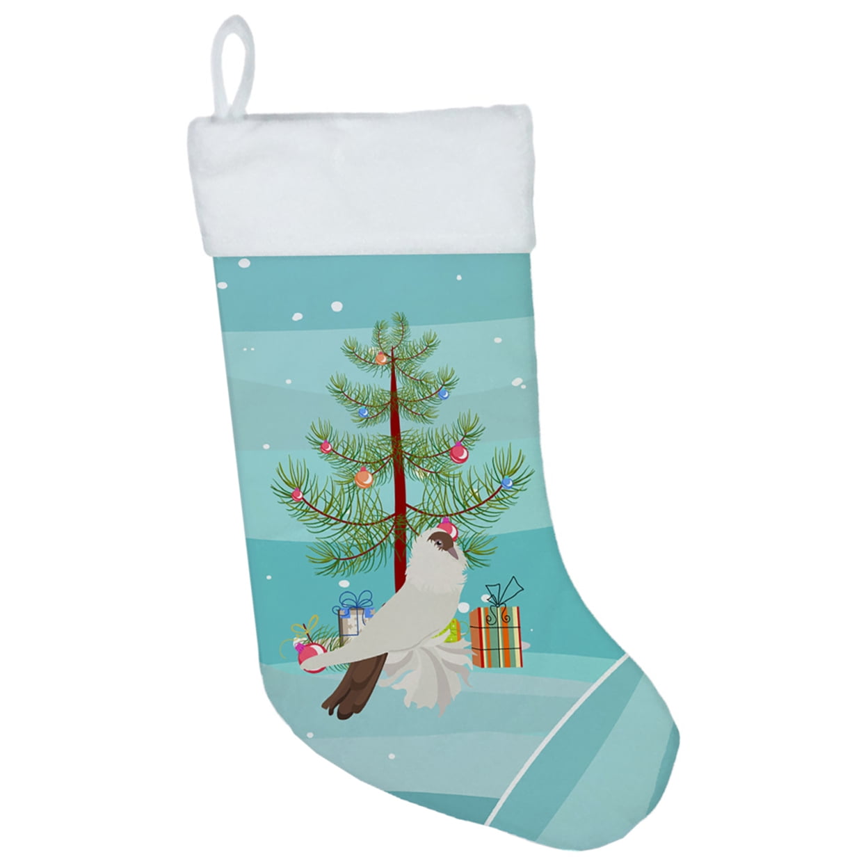 German Helmet Pigeon Christmas Christmas Stocking