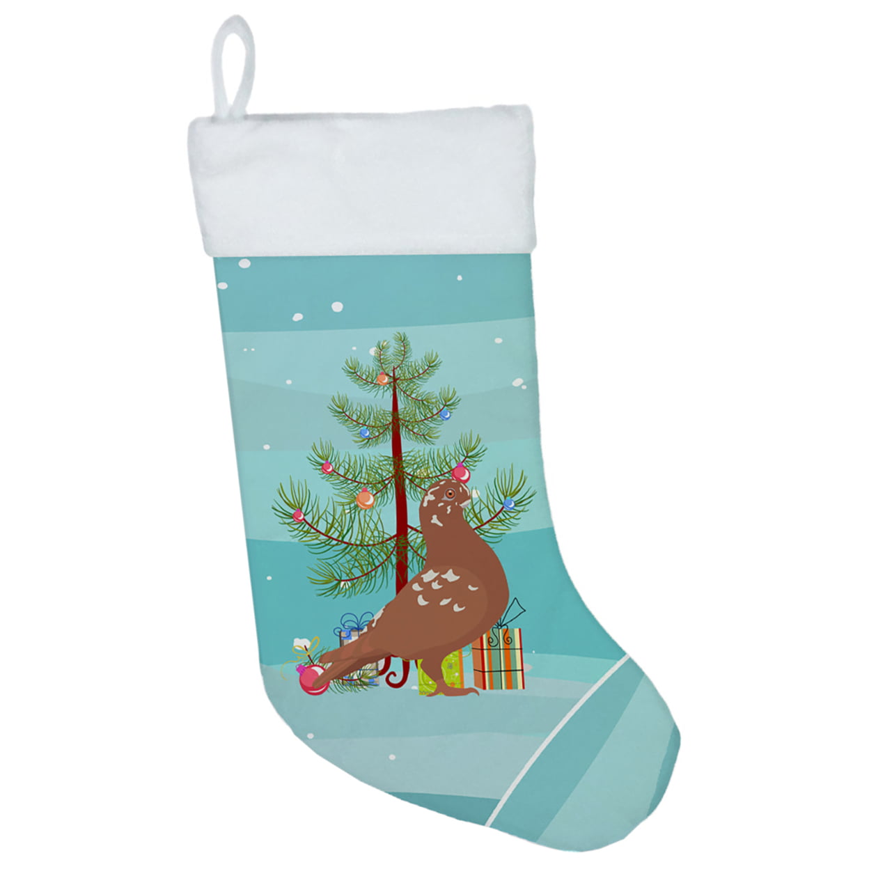 BB9320CS African Owl Pigeon Christmas Christmas Stocking
