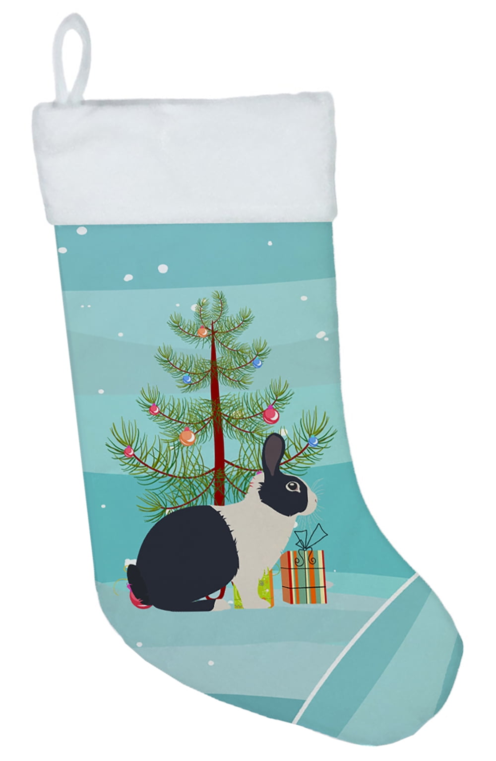 BB9325CS Dutch Rabbit Christmas Christmas Stocking
