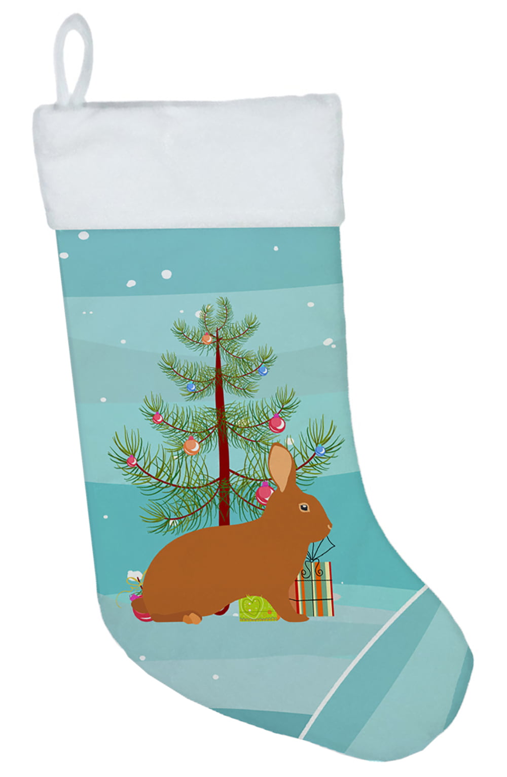 BB9336CS Rex Rabbit Christmas Christmas Stocking