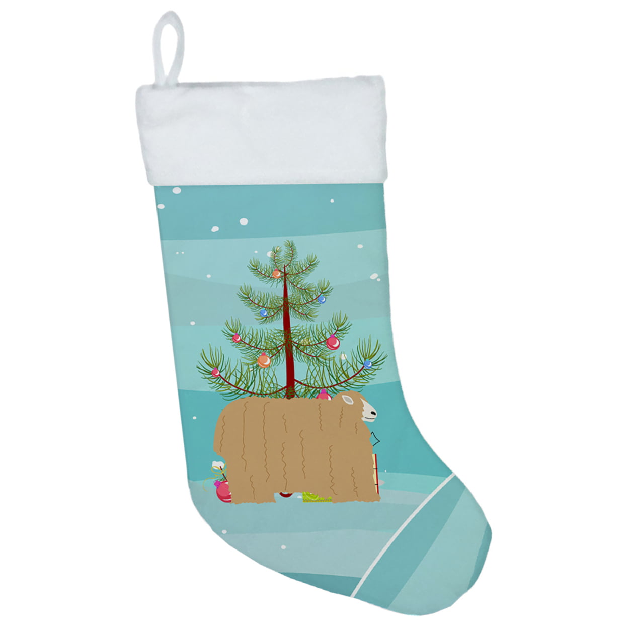 Lincoln Longwool Sheep Christmas Christmas Stocking