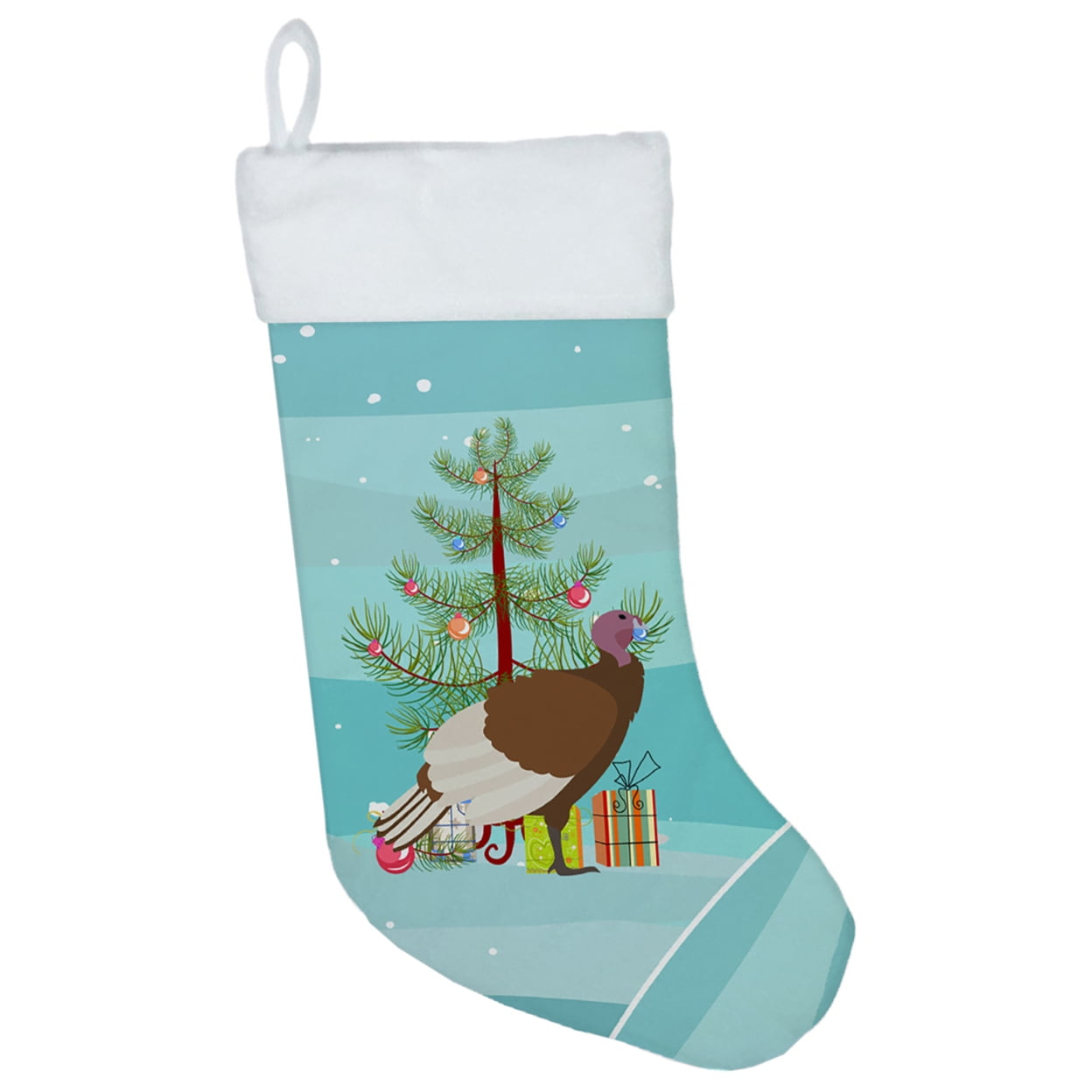 Bourbon Red Turkey Hen Christmas Christmas Stocking