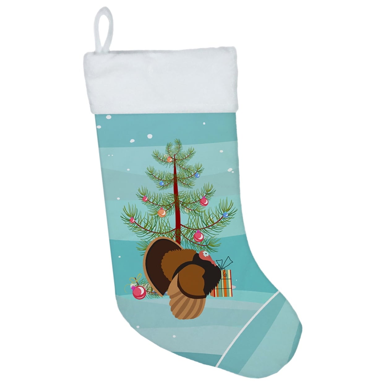 Bronze Turkey Christmas Christmas Stocking
