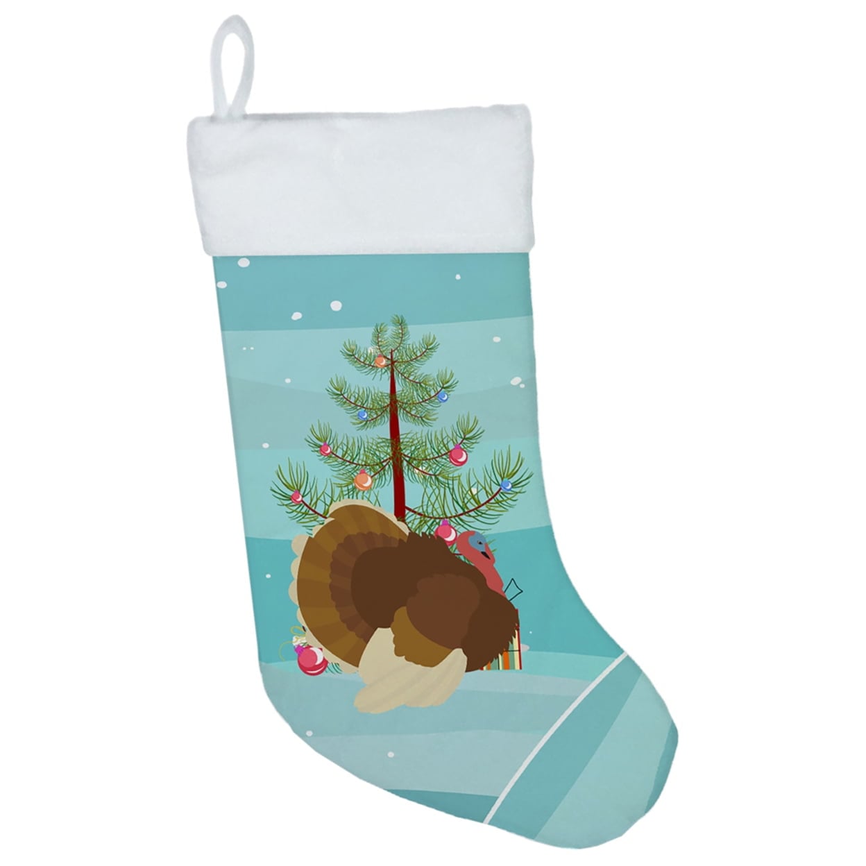 French Turkey Dindon Christmas Christmas Stocking