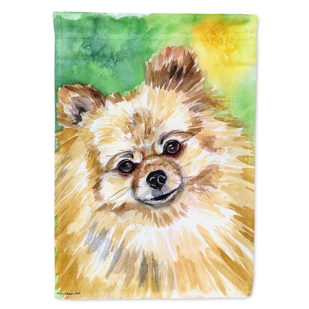 Pomeranian Sissy Garden Size Flag