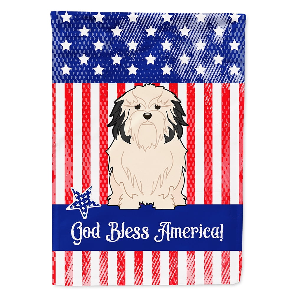 Patriotic USALowchen Flag Canvas House Size