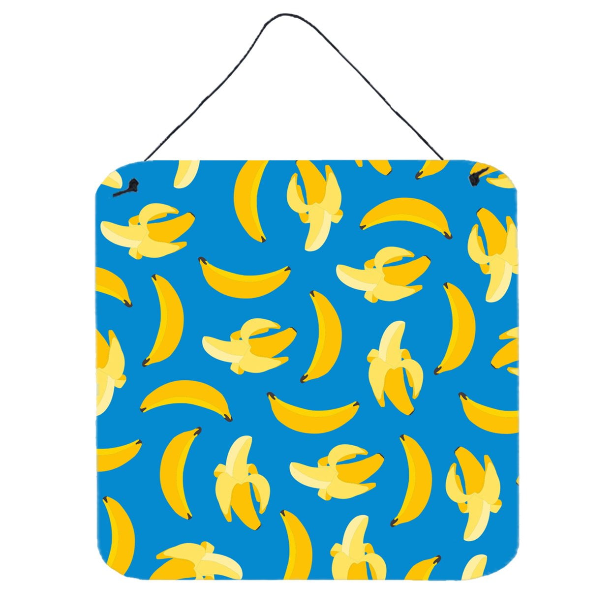 BB5149DS66 Bananas on Blue Wall or Door Hanging Prints