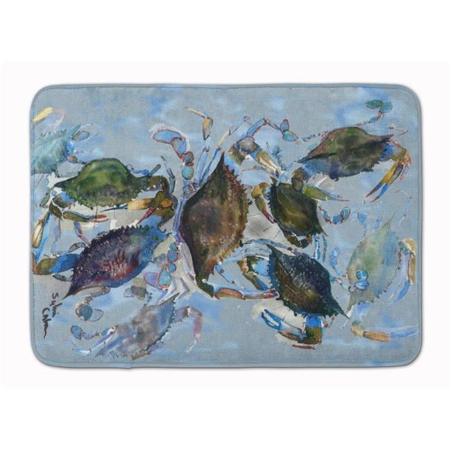 8016-RUG Crab Machine Washable Memory Foam Mat
