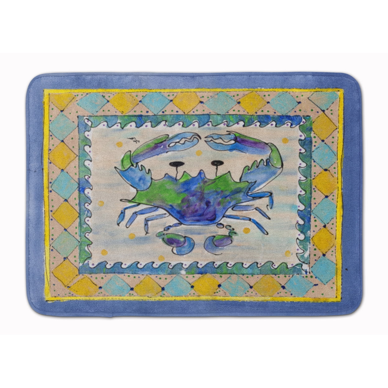 8072-RUG Crab Machine Washable Memory Foam Mat