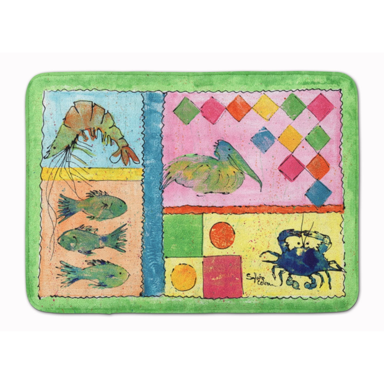 Blue Heron Machine Washable Memory Foam Mat