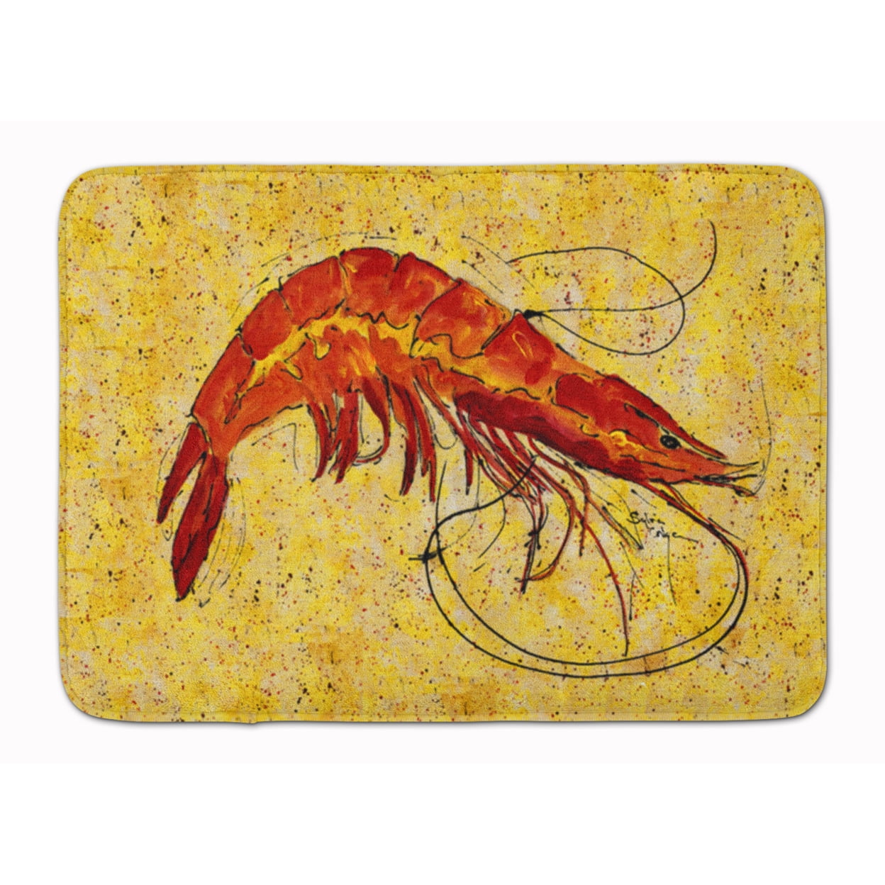 8126-RUG Shrimp Machine Washable Memory Foam Mat
