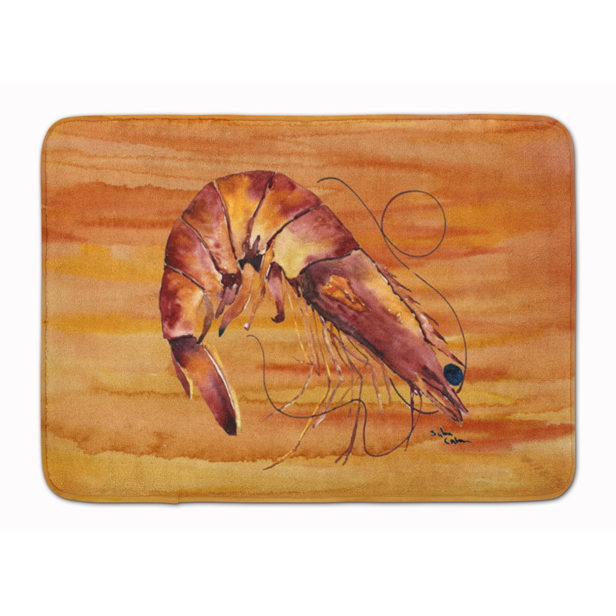 8140-RUG Shrimp Machine Washable Memory Foam Mat