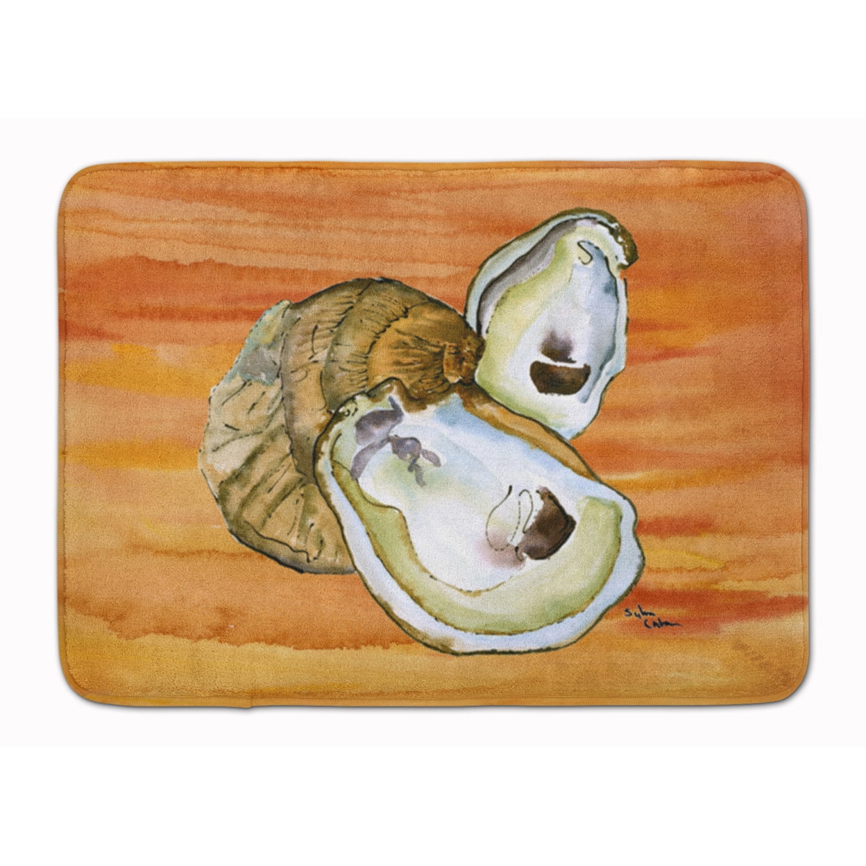 8142-RUG Oyster Machine Washable Memory Foam Mat