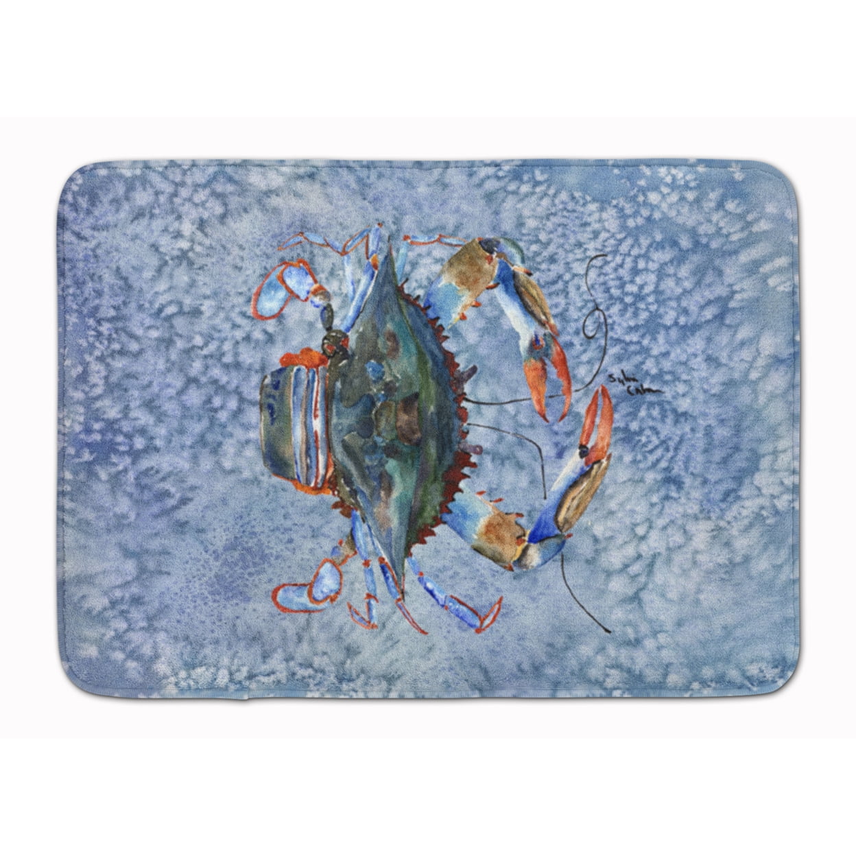 8149-RUG Crab Machine Washable Memory Foam Mat