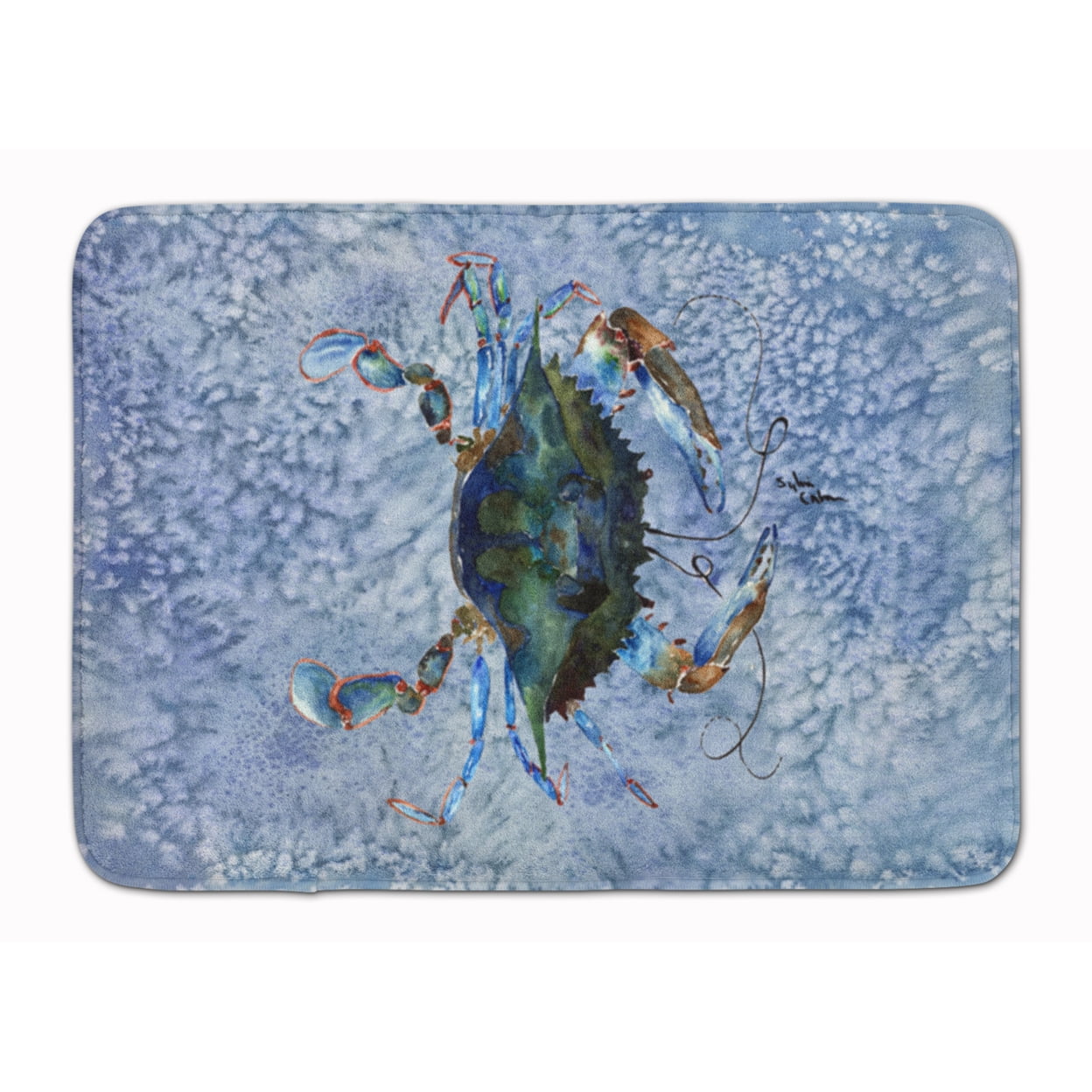 8151-RUG Crab Machine Washable Memory Foam Mat