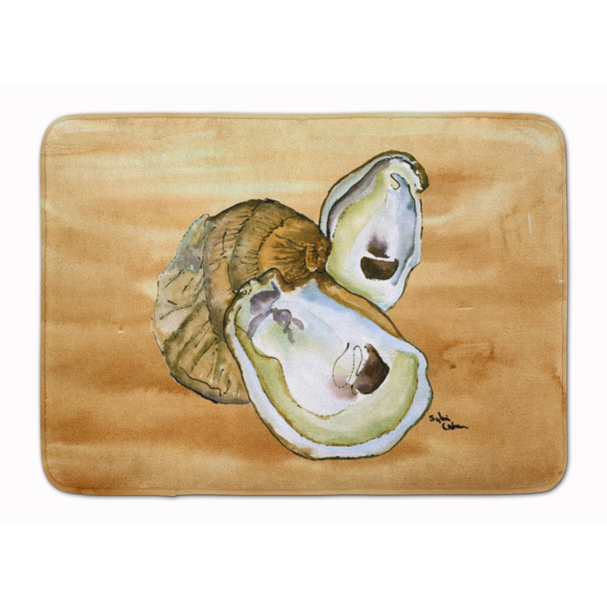 8160-RUG Oyster Machine Washable Memory Foam Mat