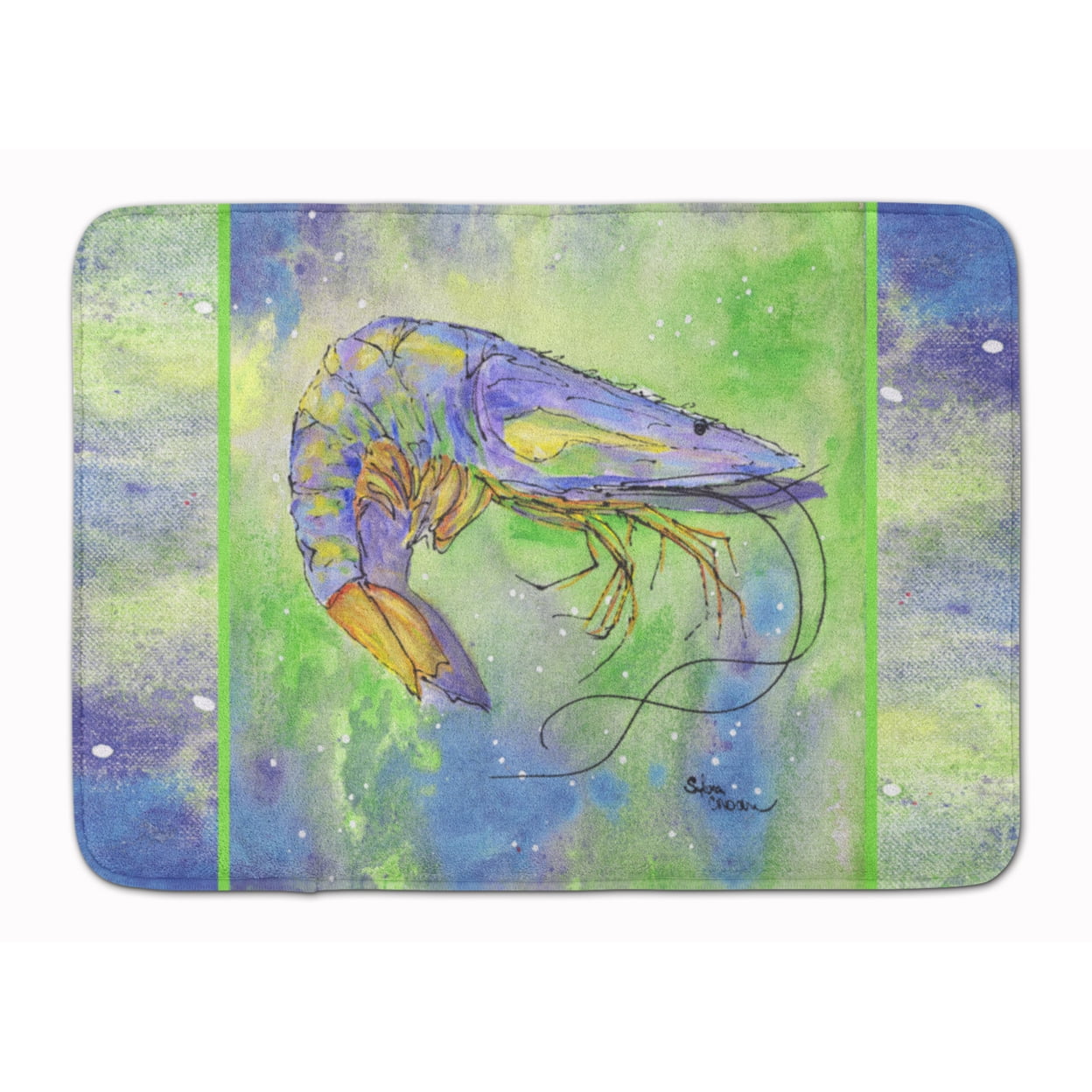 8342-RUG Shrimp Machine Washable Memory Foam Mat