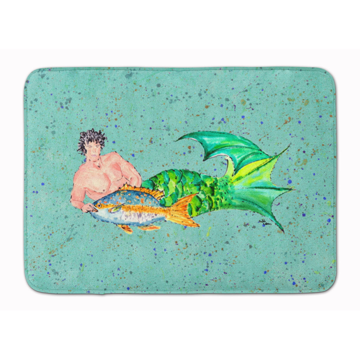 8345-RUG Merman Machine Washable Memory Foam Mat
