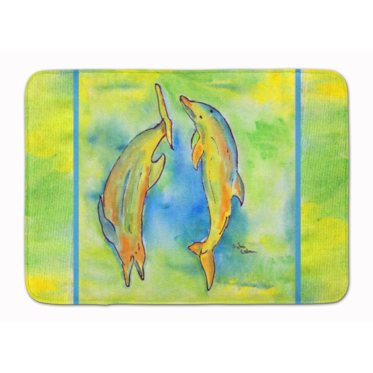 8380-RUG Dolphin Machine Washable Memory Foam Mat