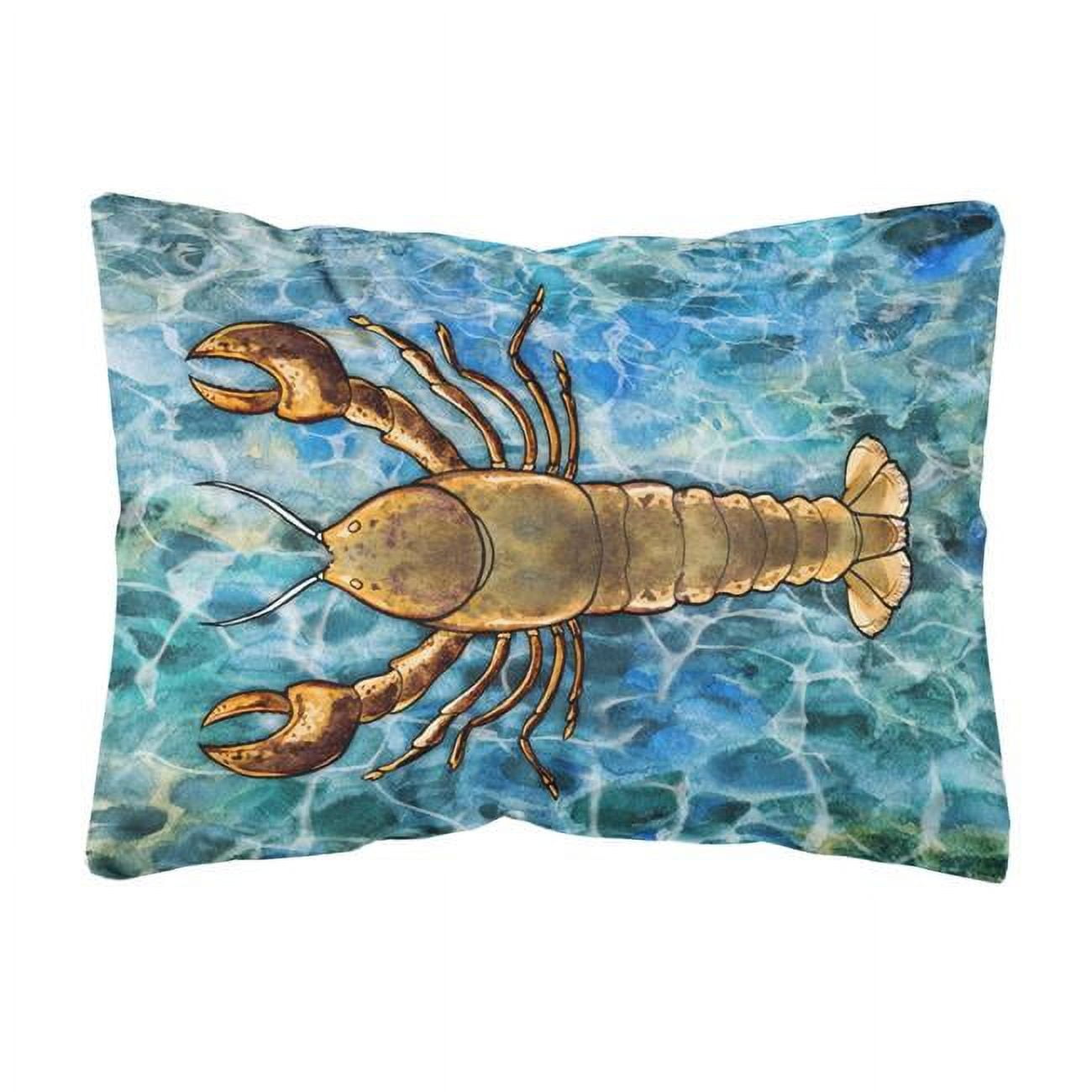 Lobster Canvas Fabric Decorative Pillow