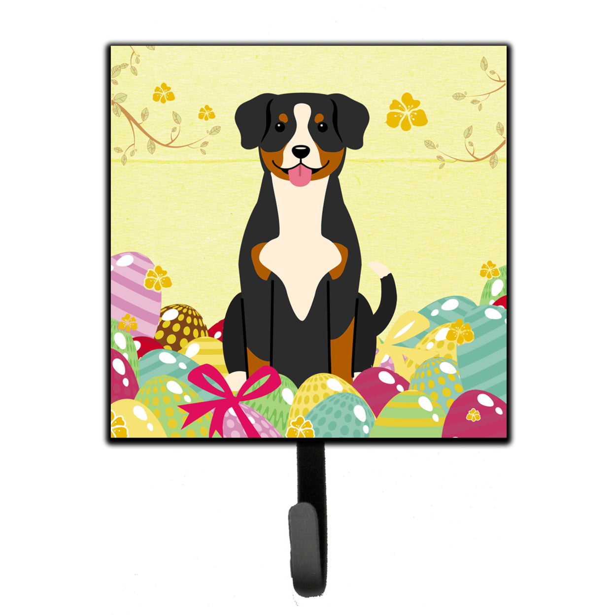 Easter Eggs Entlebucher Leash or Key Holder