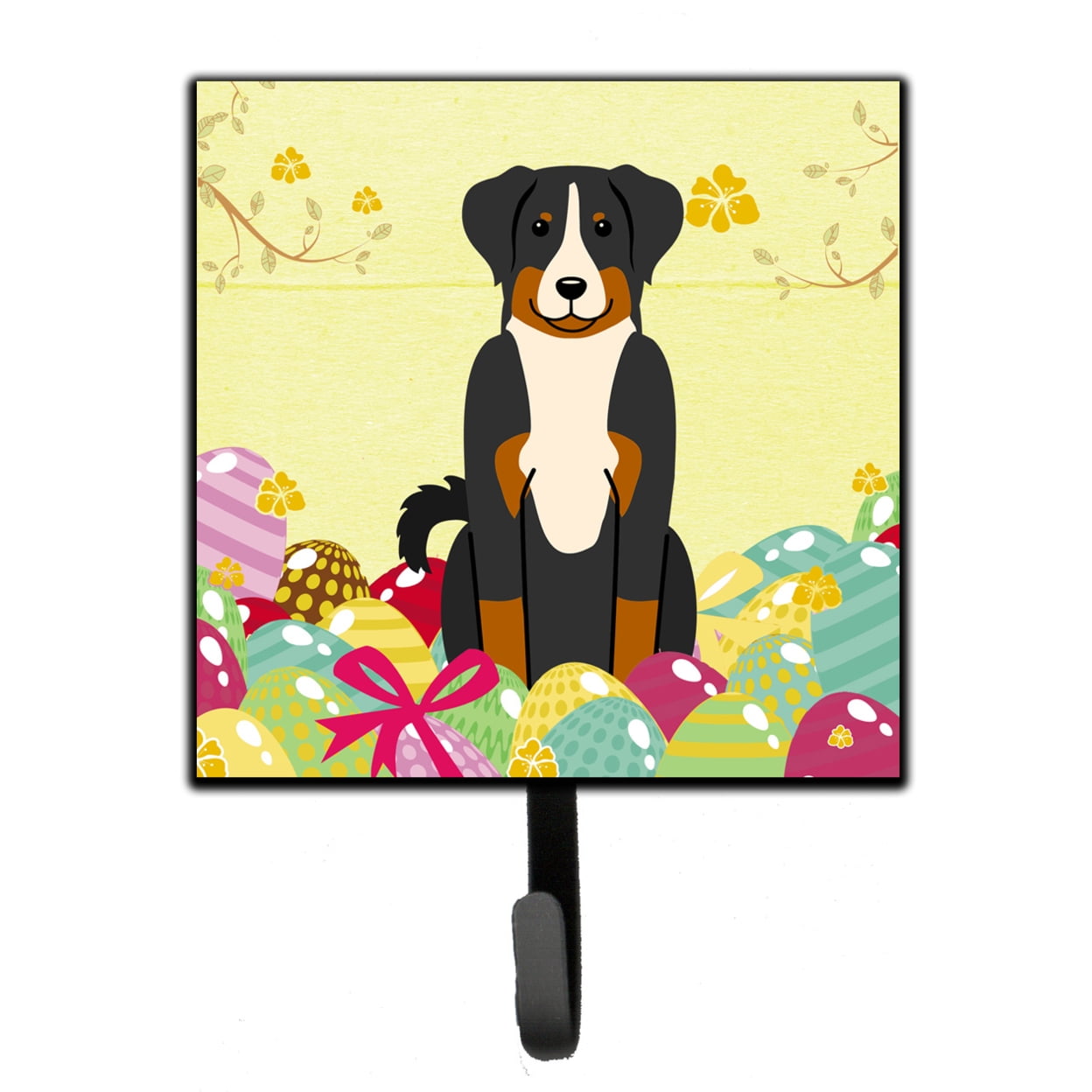 Easter Eggs Appenzeller Sennenhund Leash or Key Holder