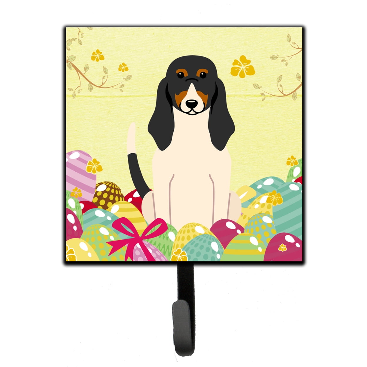 Easter Eggs Swiss Hound Leash or Key Holder