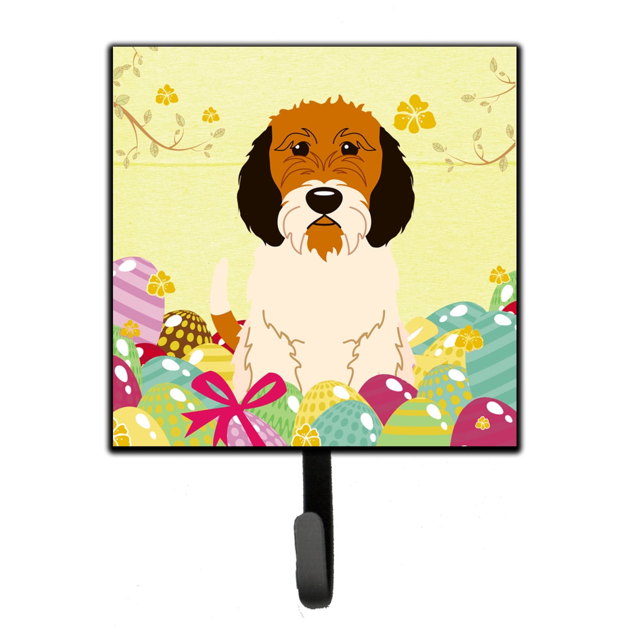 Easter Eggs Petit Basset Griffon Veenden Leash or Key Holder