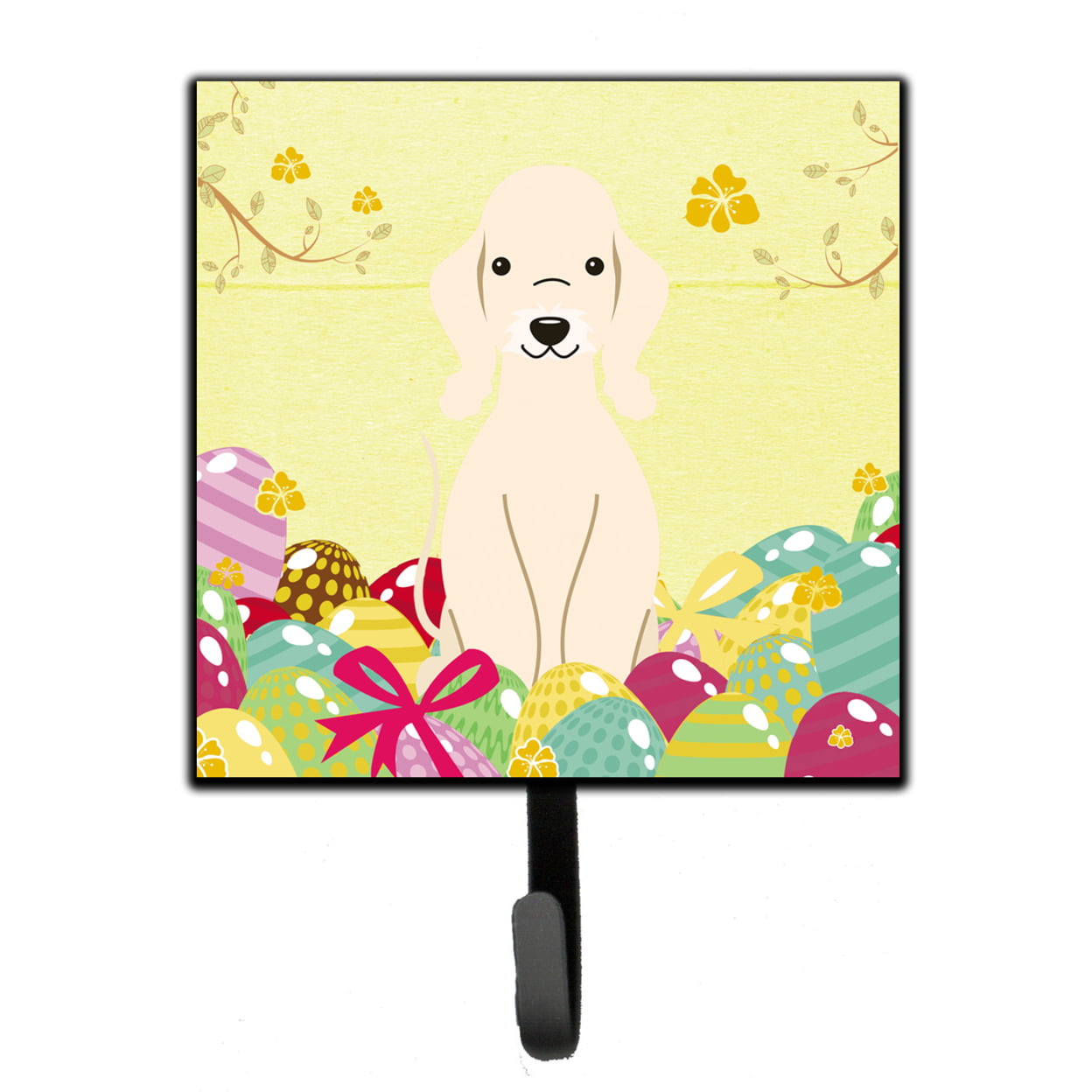 Easter Eggs Bedlington Terrier Sandy Leash or Key Holder