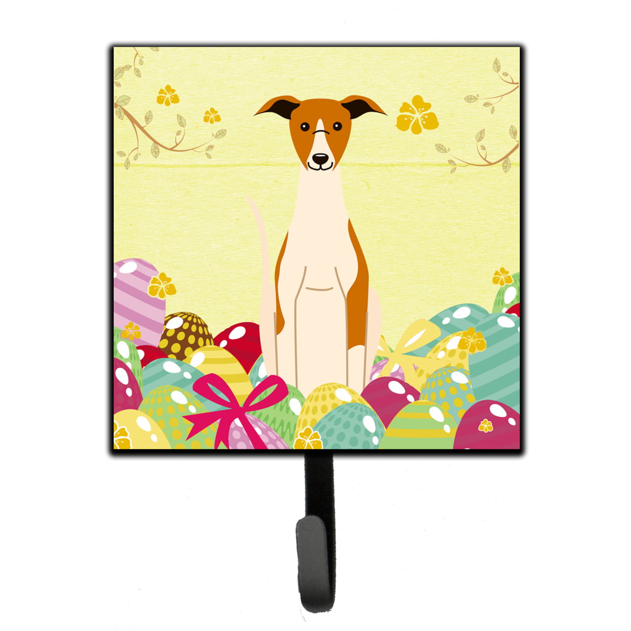 Easter Eggs Whippet Leash or Key Holder