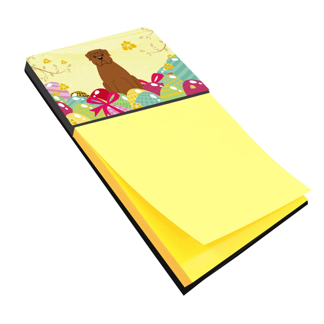 BB6073SN Easter Eggs Dogue De Bourdeaux Sticky Note Holder